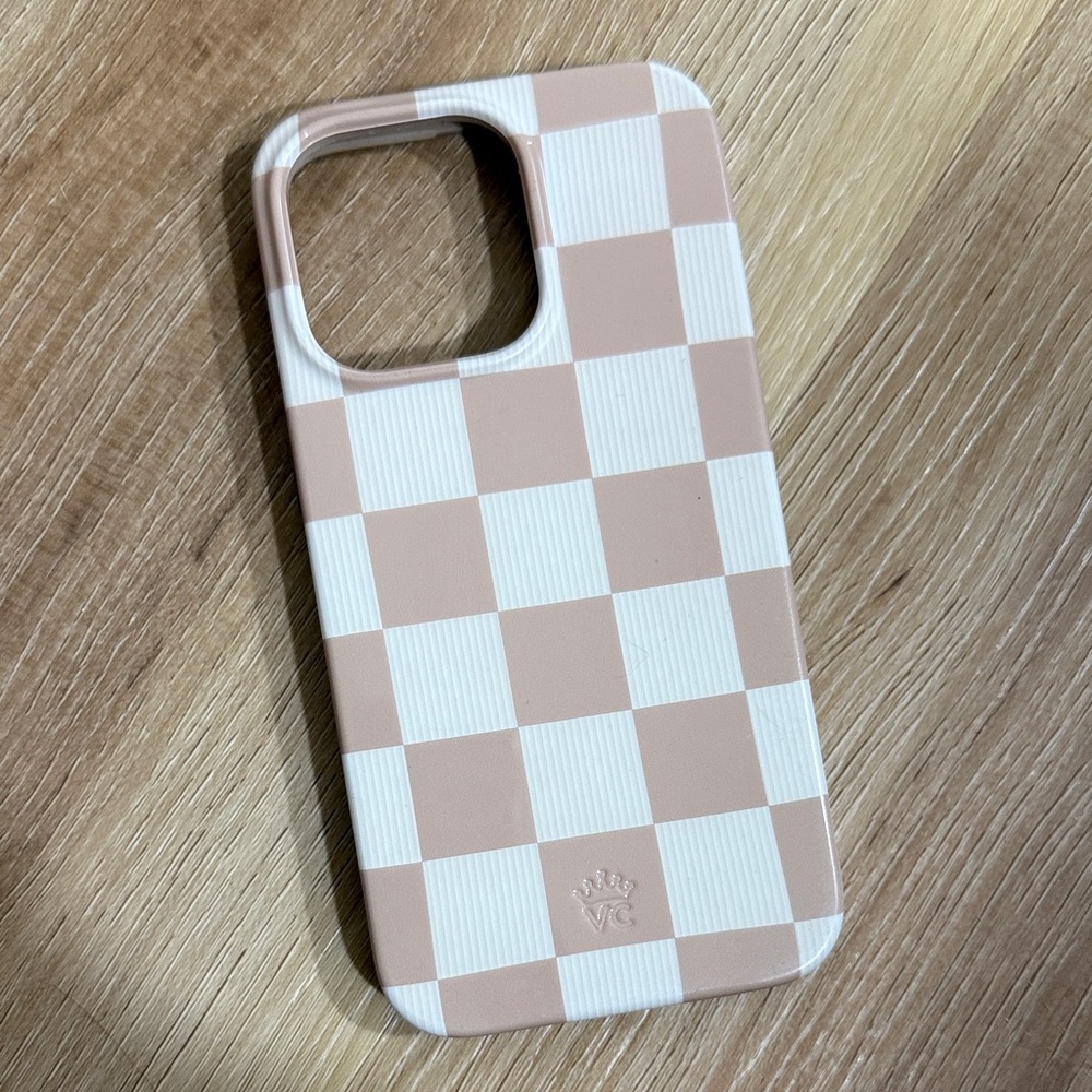 Velvet Caviar Nude Vibe Checker iPhone 13 Pro Case